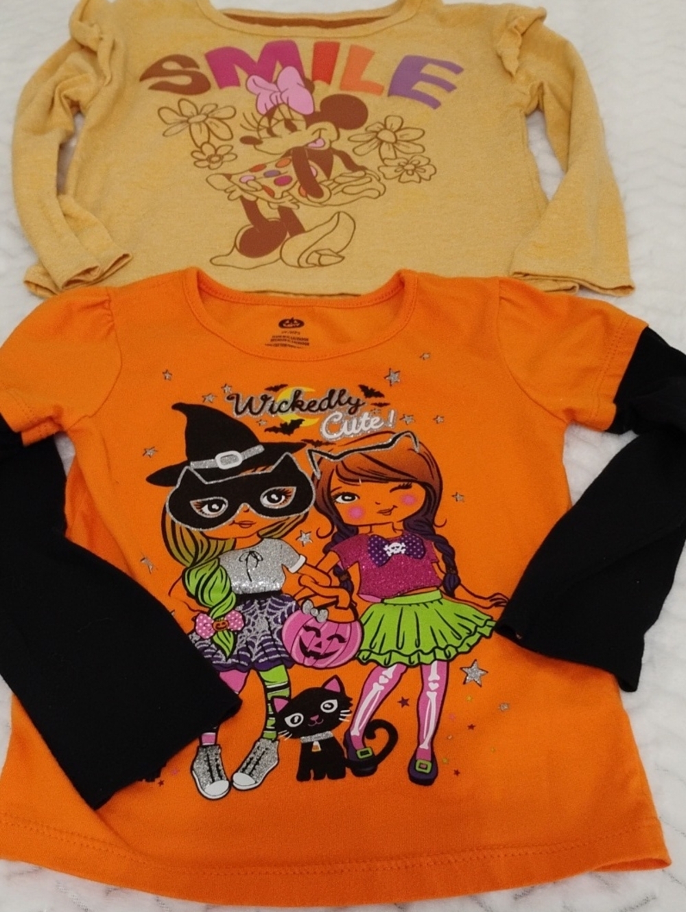 Girls Graphic Long-Sleeve Tees